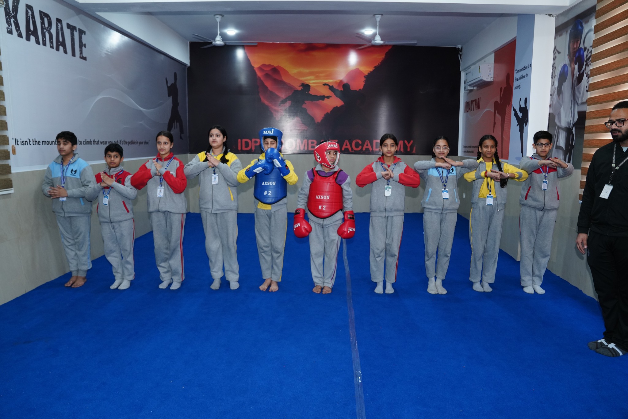 Inaugural Ceremony Combat Academy and Indoor Splash Pool